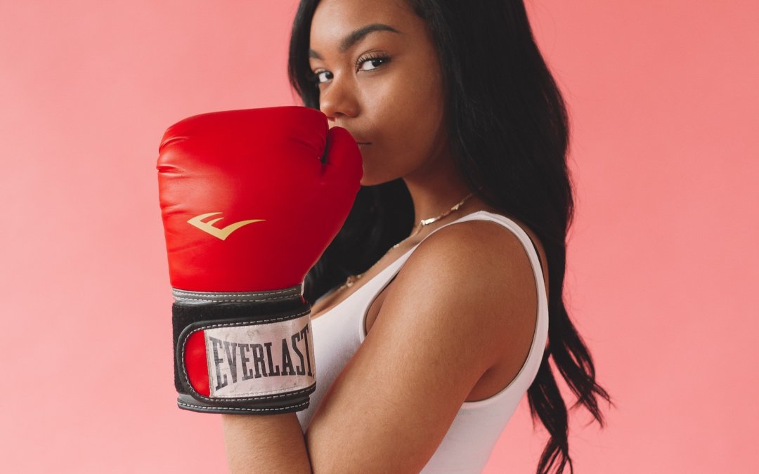 Photo Of Woman Wearing Red Boxing Gloves 3225889